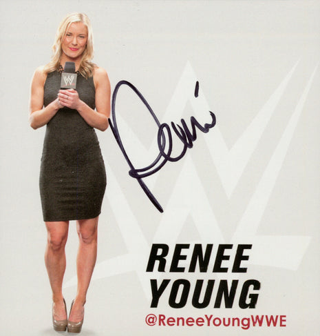 Renee Young signed WWE Program Cut