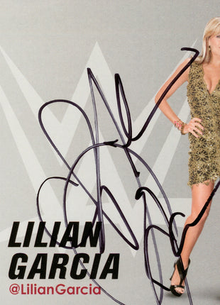Lilian Garcia signed WWE Program Cut