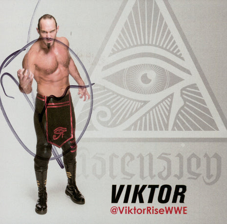 Viktor signed WWE Program Cut