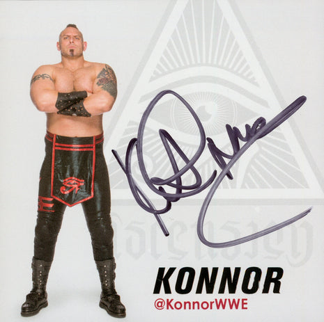 Konnor signed WWE Program Cut