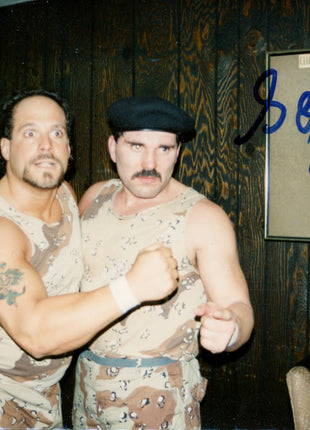 Sgt. Krueger signed 3.5x5 Photo