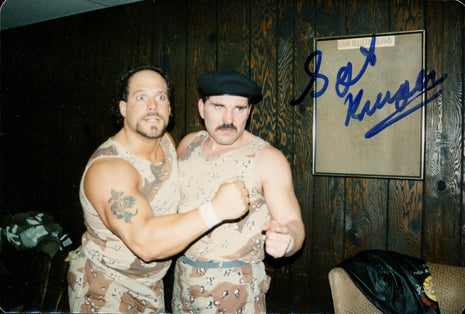 Sgt. Krueger signed 3.5x5 Photo