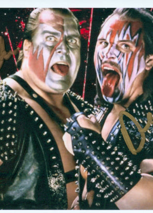 Demolition Ax & Smash dual signed 4x6 Photo