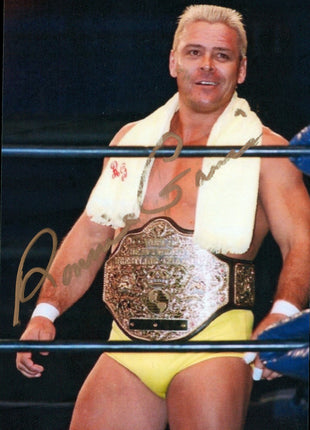 Ronnie Garvin signed 4x6 Photo