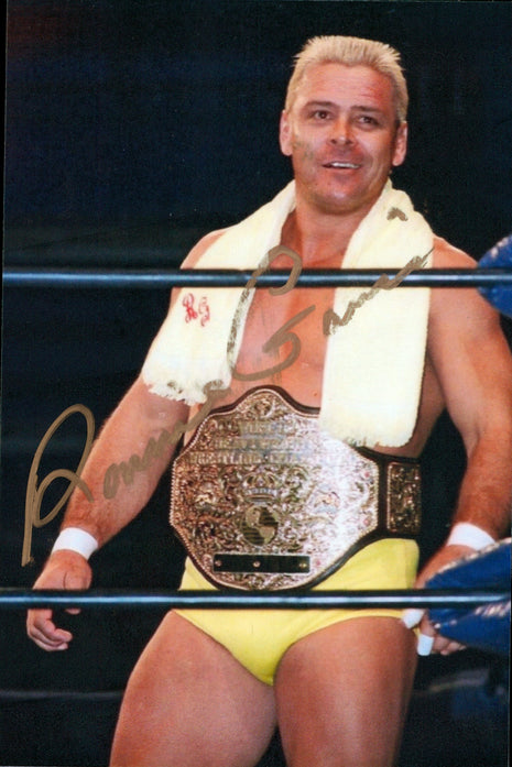 Ronnie Garvin signed 4x6 Photo