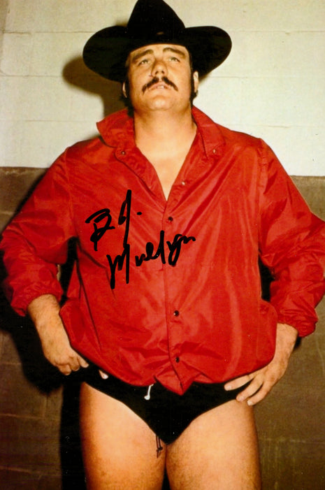 Blackjack Mulligan signed 4x6 Photo