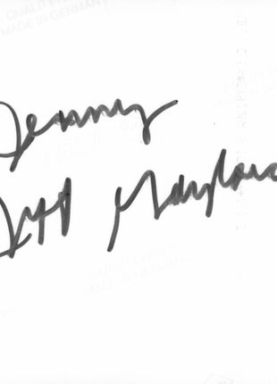 Jeff Gaylord signed 4x6 Photo