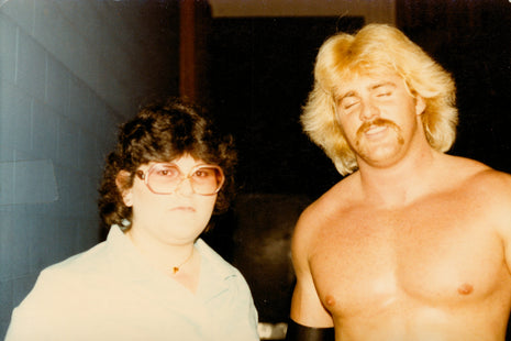 Eddie Boulder (Brutus Beefcake) signed 4x6 Photo