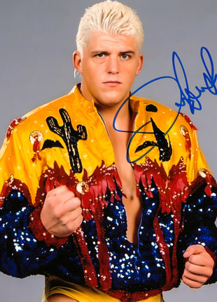 Dustin Rhodes signed 8x10 Photo (w/ JSA)