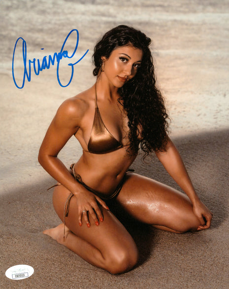 Arianna Grace signed 8x10 Photo (w/JSA)