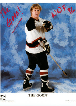 The Goon signed 8x10 Photo