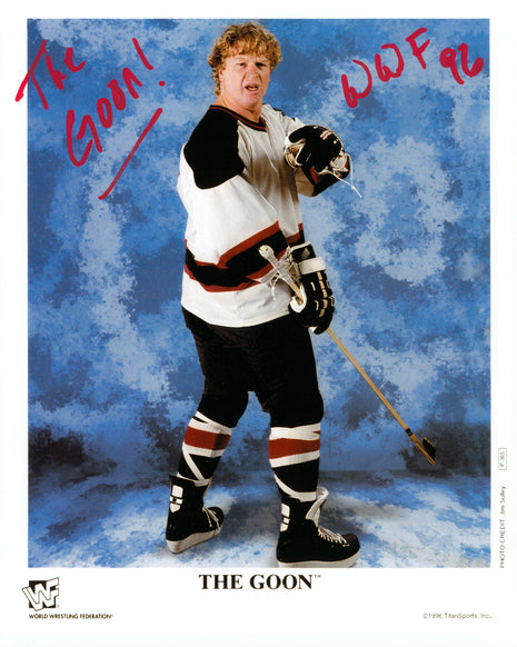 The Goon signed 8x10 Photo