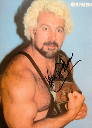 Ken Patera signed 8x10 Photo