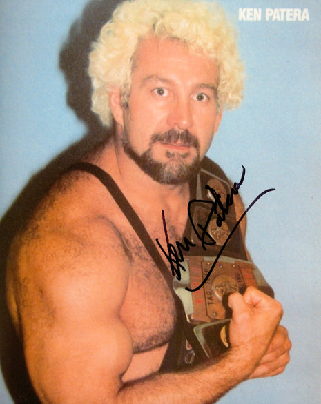 Ken Patera signed 8x10 Photo