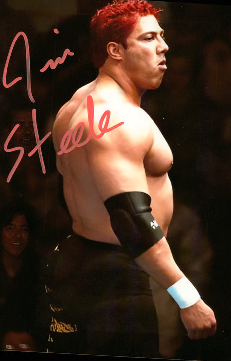 Jim Steele signed 8x10 Photo