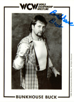 Buckhouse Buck signed 8x10 Photo