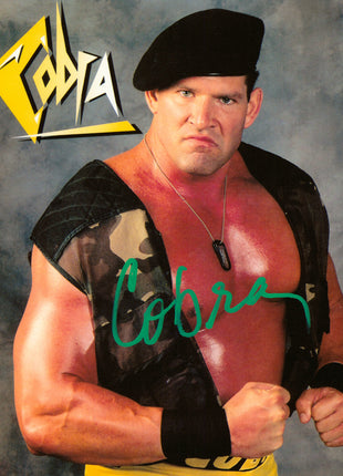 Cobra signed 8x10 Photo