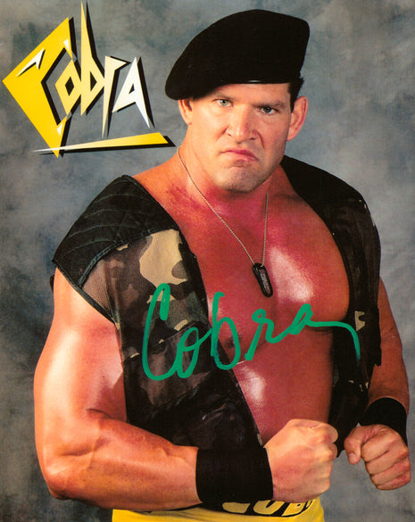 Cobra signed 8x10 Photo