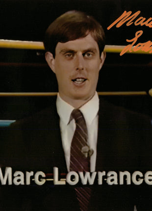 Marc Lowrance signed 8x10 Photo
