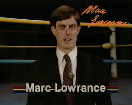 Marc Lowrance signed 8x10 Photo
