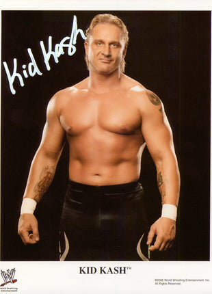 Kid Kash signed 8x10 Photo