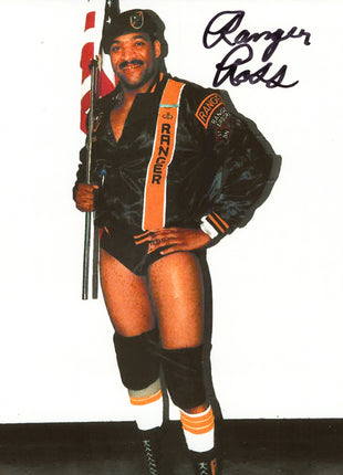 Ranger Ross signed 8x10 Photo