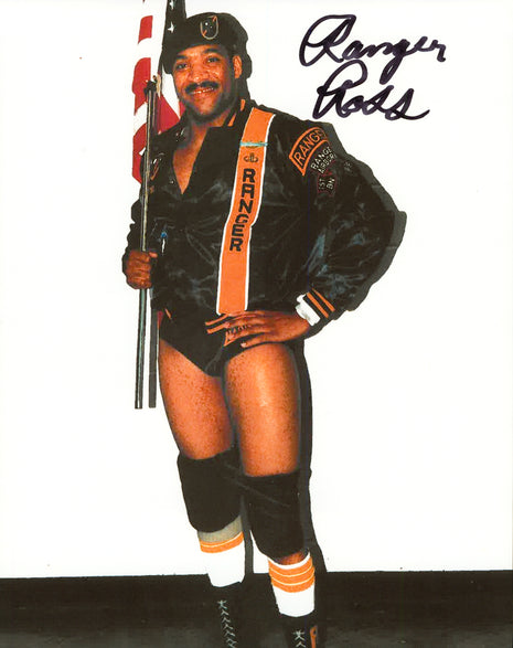Ranger Ross signed 8x10 Photo