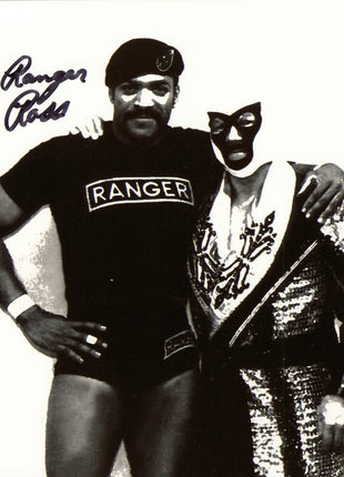 Ranger Ross signed 8x10 Photo