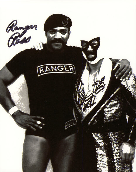 Ranger Ross signed 8x10 Photo