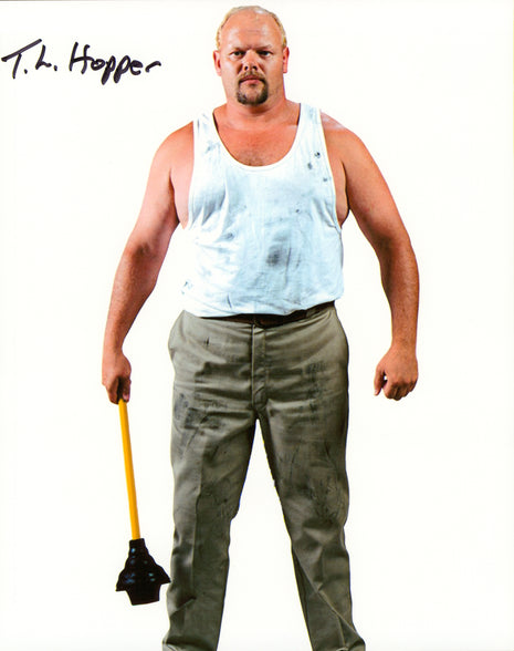 TL Hopper signed 8x10 Photo