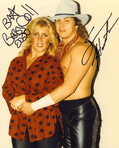 Sam Houston & Babydoll dual signed 8x10 Photo