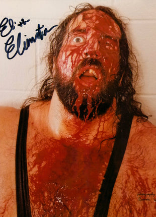 Eli the Eliminator signed 8x10 Photo