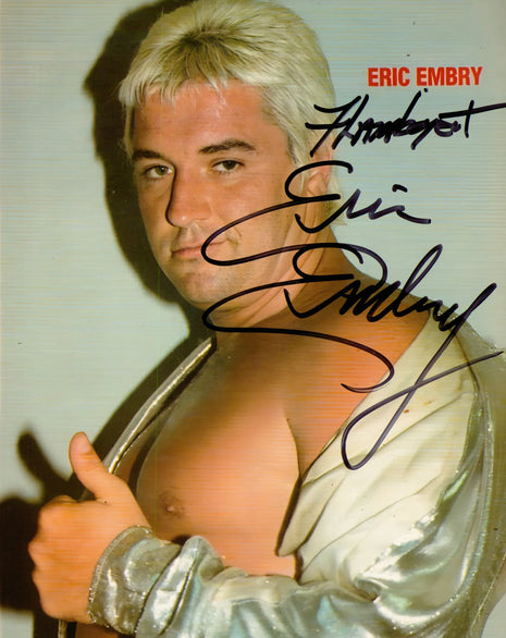 Eric Embry signed 8x10 Photo