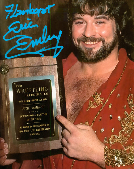 Eric Embry signed 8x10 Photo