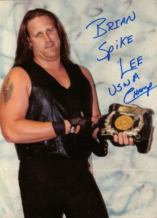 Brian Lee signed 8x10 Photo