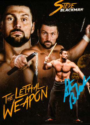 Steve Blackman signed 8x10 Photo