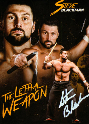 Steve Blackman signed 8x10 Photo