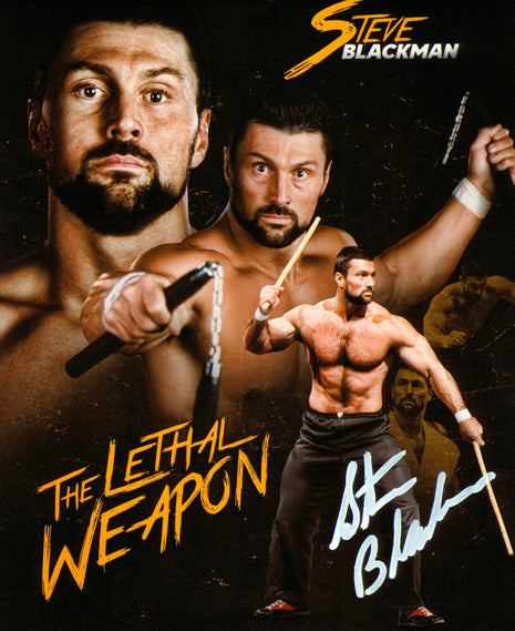 Steve Blackman signed 8x10 Photo