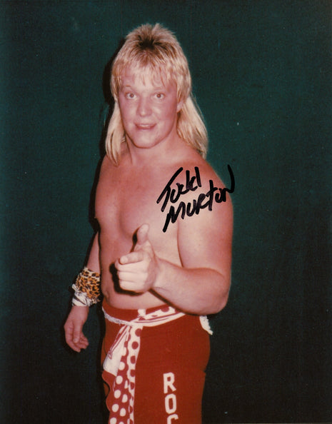 Todd Morton signed 8x10 Photo
