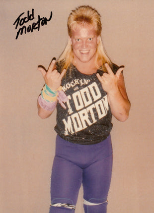 Todd Morton signed 8x10 Photo