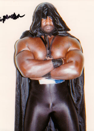 Night Breeder (Ahmed Johnson) signed 8x10 Photo