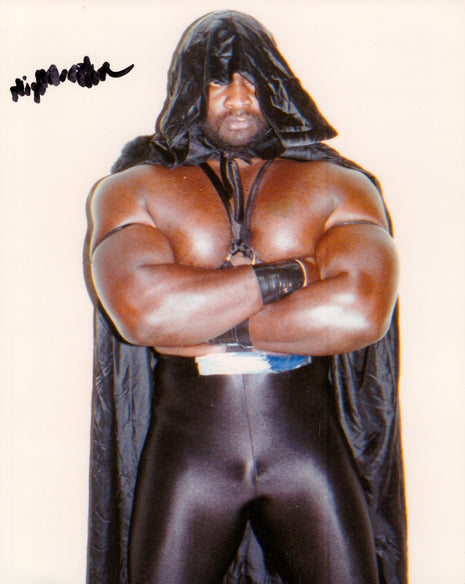 Night Breeder (Ahmed Johnson) signed 8x10 Photo