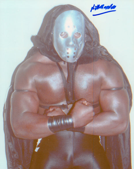 Night Breeder (Ahmed Johnson) signed 8x10 Photo