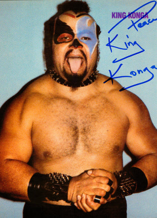 King Konga signed 8x10 Photo