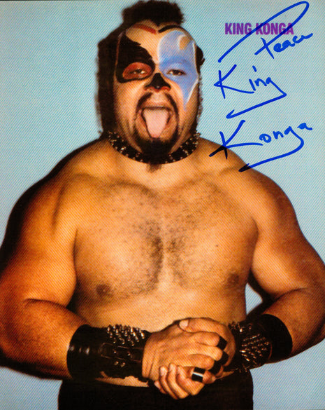 King Konga signed 8x10 Photo