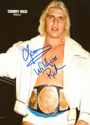 Tommy Rich signed 8x10 Photo
