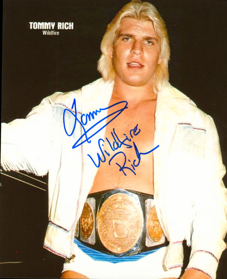Tommy Rich signed 8x10 Photo