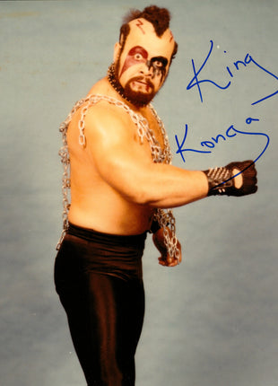 King Konga signed 8x10 Photo