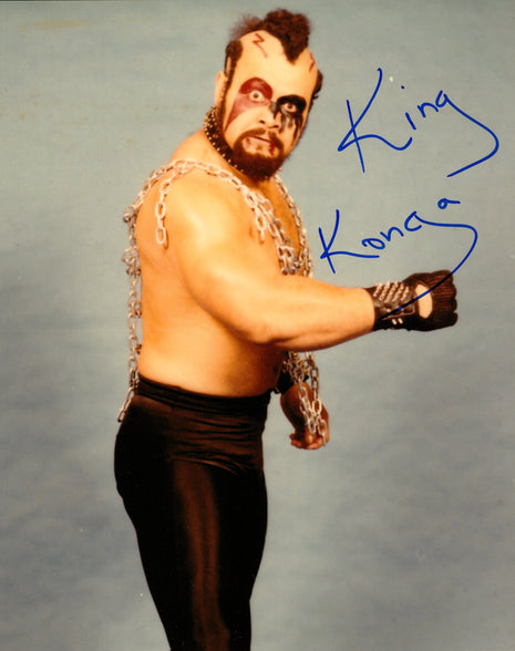 King Konga signed 8x10 Photo