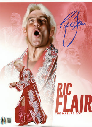 Ric Flair signed 8x10 Photo (w/ Beckett)